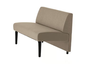 AMBIT 1060 - Fabric bench seating with back by Et al. - view 2